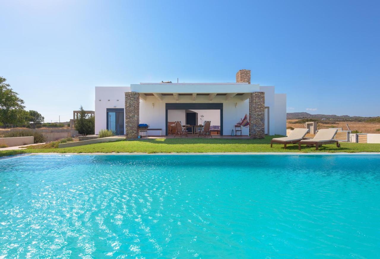 Cristelia Seafront & Pool Villa Lakhania Bagian luar foto